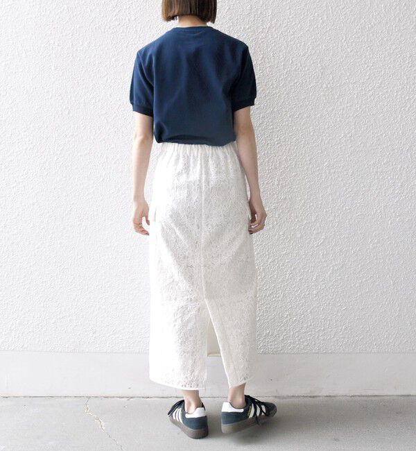 SHIPS any「【SHIPS any別注】LACOSTE:〈洗濯機可能〉PIQUE クルーネック Tシャツ 26SS」|Tシャツ・カットソー|