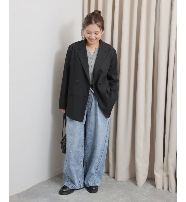 JOURNAL STANDARD「《WEB限定追加3》イージーデニムワイドパンツ」|デニム|