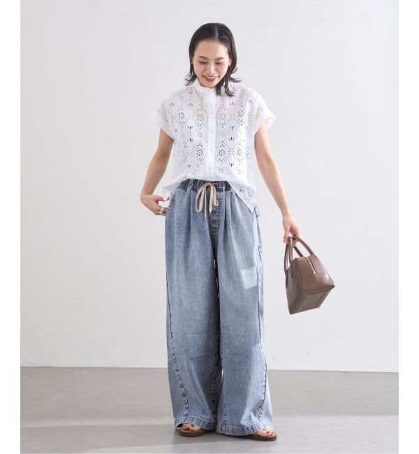 JOURNAL STANDARD「《WEB限定追加3》イージーデニムワイドパンツ」|デニム|