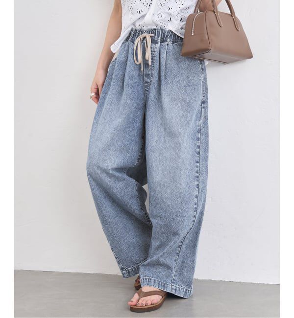 JOURNAL STANDARD「《WEB限定追加3》イージーデニムワイドパンツ」|デニム|