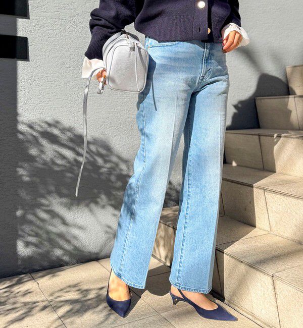 Rie Miller「【追加】《5サイズ展開》【RM denim】センタープレスデニム」|デニム|