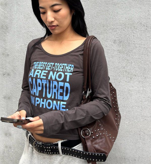  「メッセージトップス」|Tシャツ・カットソー|