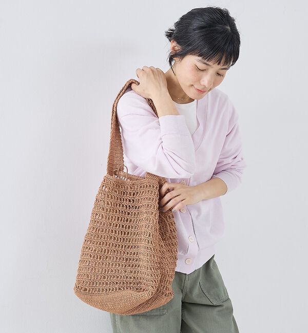 collex「【ANANS】LARGE クロシェトートバッグ」|エコバッグ|