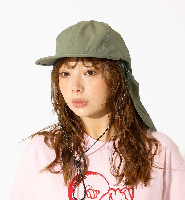 Rouge vif「【RUBEN/ルーベン】ナイロンサンシェードキャップ/NYLON SHADE C」|その他|