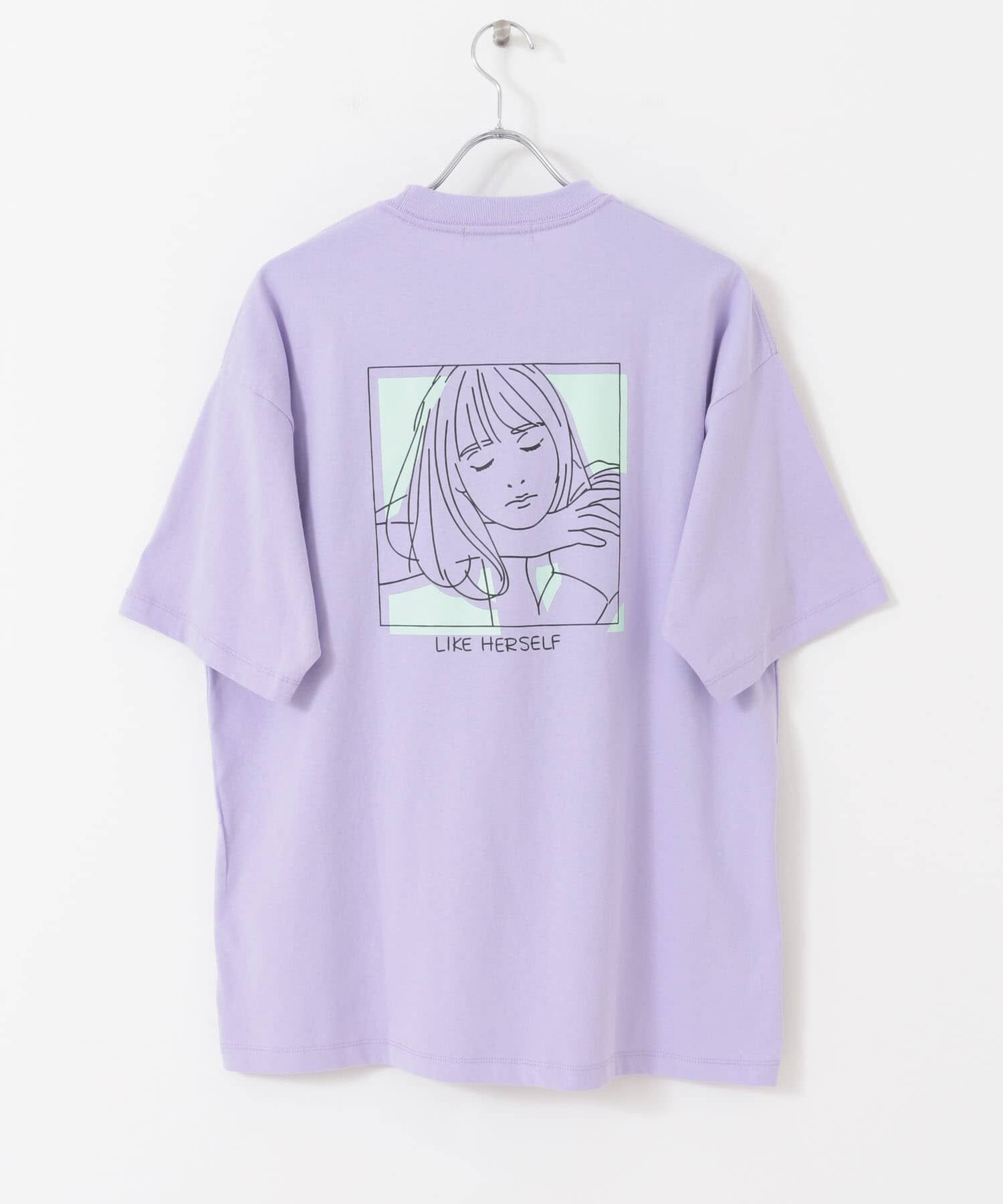 SENSE OF PLACE by URBAN RESEARCH「ガールグラフィックTシャツ(5分袖)」|Tシャツ・カットソー|