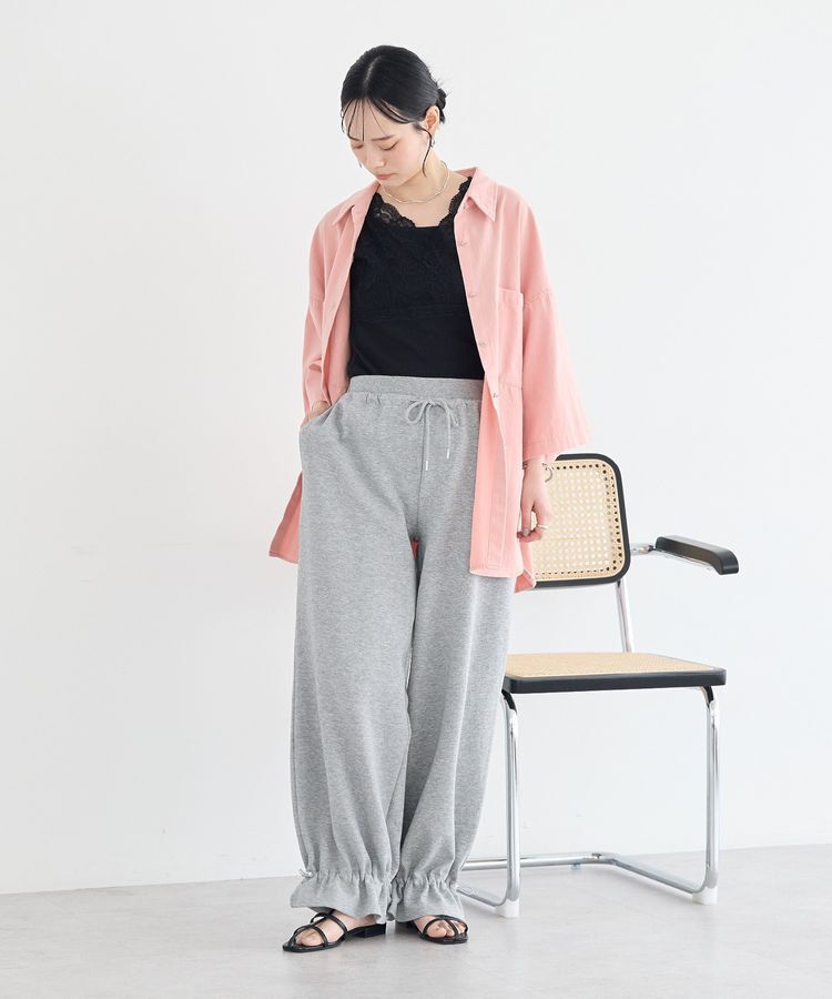 earth music&ecology「【接触冷感】裾ドロストスウェットパンツ」|その他|
