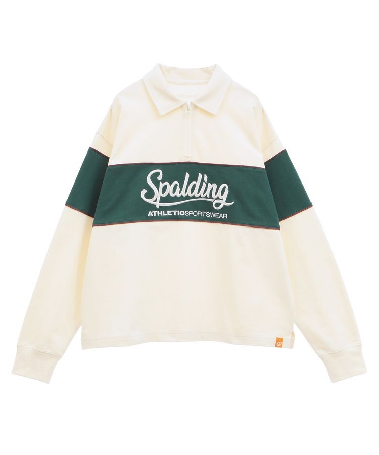 Green Parks「SPALDING別注 ハーフZIPスウェット」|スウェット・ジャージ|