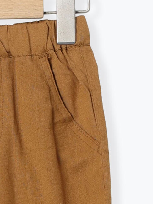 Samansa Mos2 Lagom「コットンリネンテーパードパンツ」|その他|