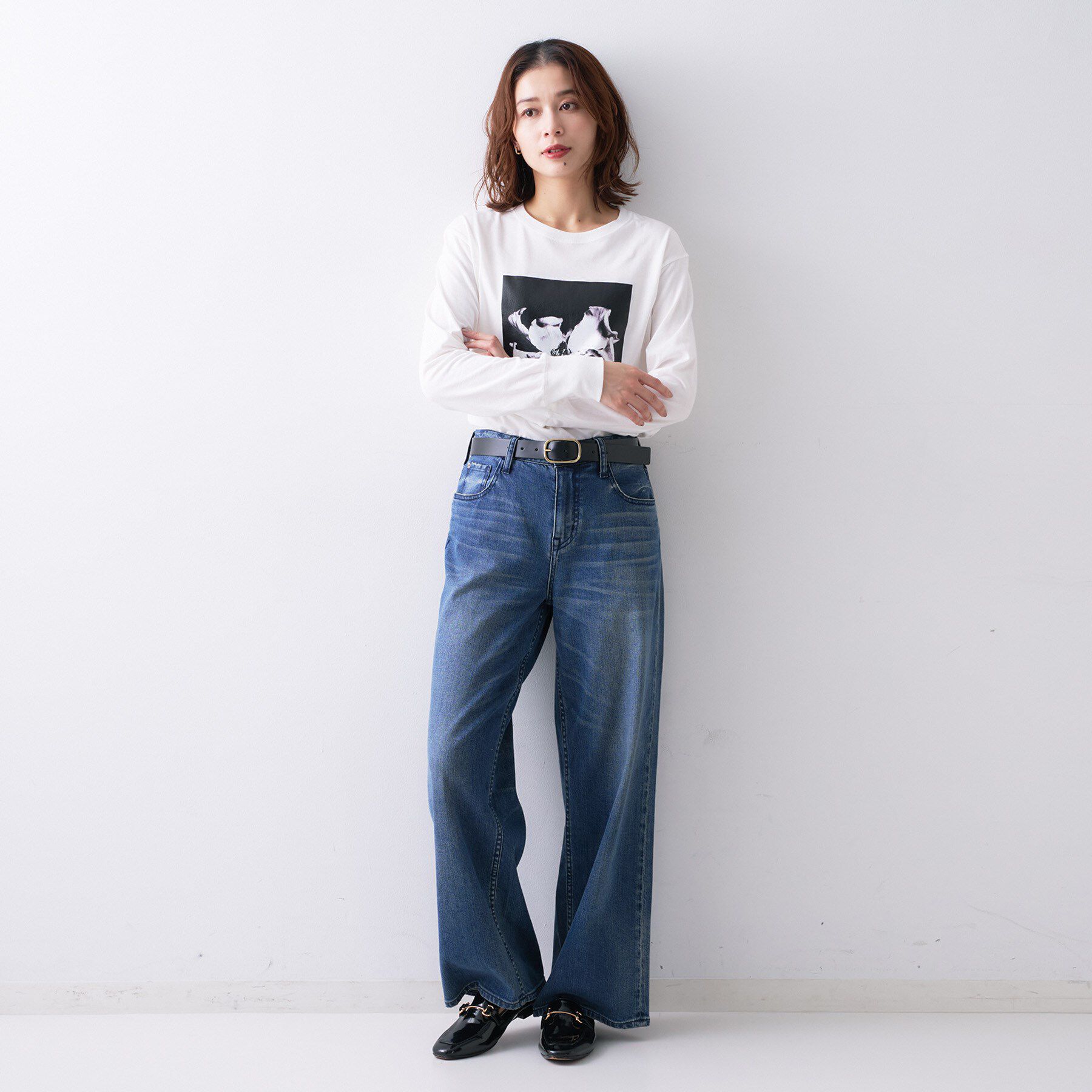 UNTITLED「【Liyoca】フォトTシャツ」|Tシャツ・カットソー|