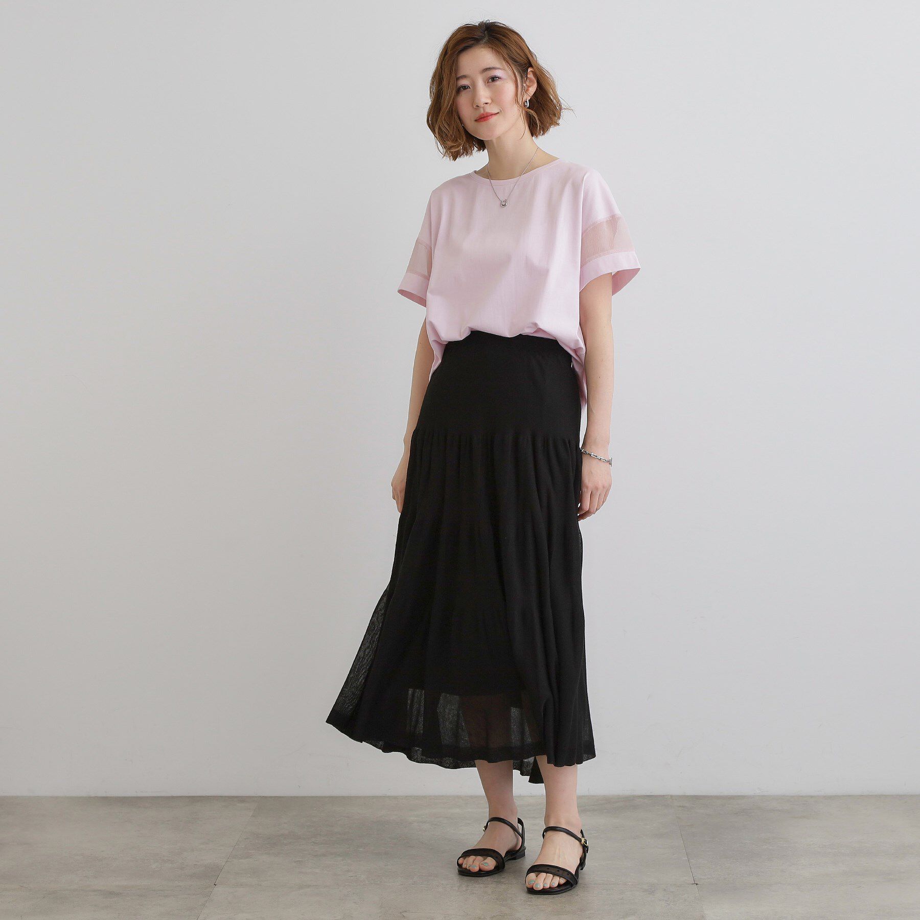 grove「【UVカット・接触冷感】シアードッキングTシャツ」|Tシャツ・カットソー|