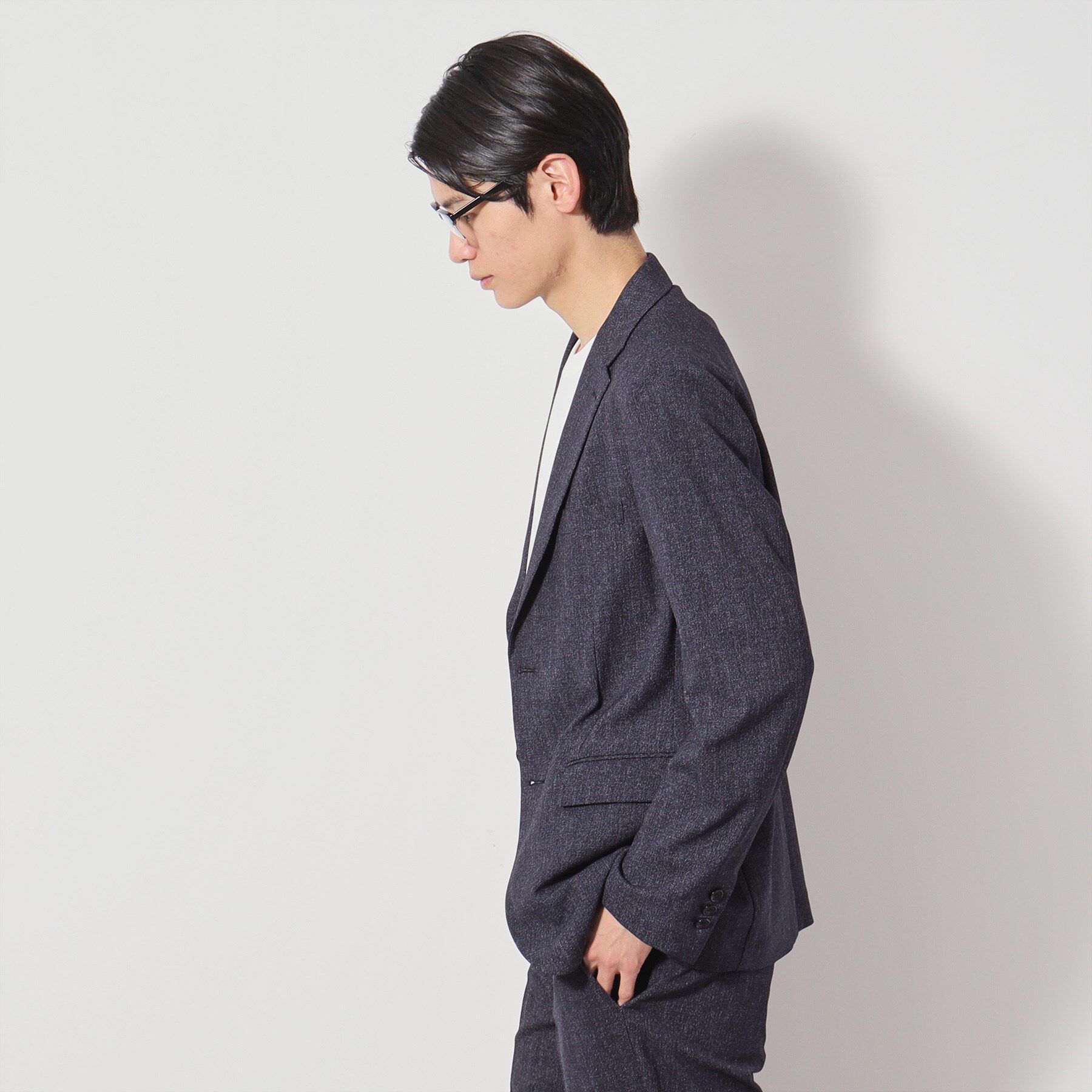 THE SHOP TK「【AVANT AIR】メッシュ ジャケット セットアップ可/洗濯機OK/ストレッチ/シワになりにくい」|テーラードジャケット|