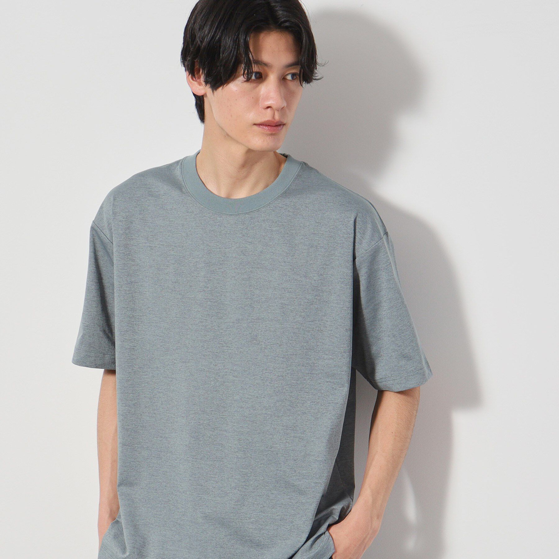 THE SHOP TK「PERFECTEE/パーフェクティー　接触冷感/吸水速乾/UVカット/防シワ/洗濯機OK」|Tシャツ・カットソー|