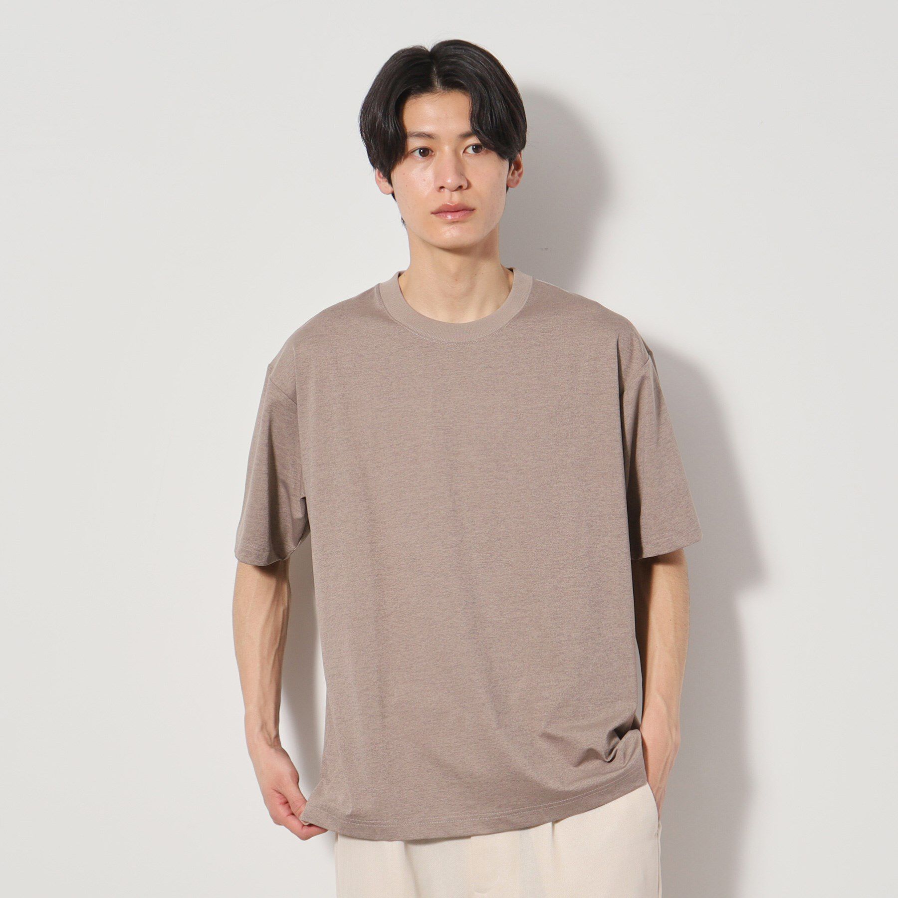 THE SHOP TK「PERFECTEE/パーフェクティー　接触冷感/吸水速乾/UVカット/防シワ/洗濯機OK」|Tシャツ・カットソー|
