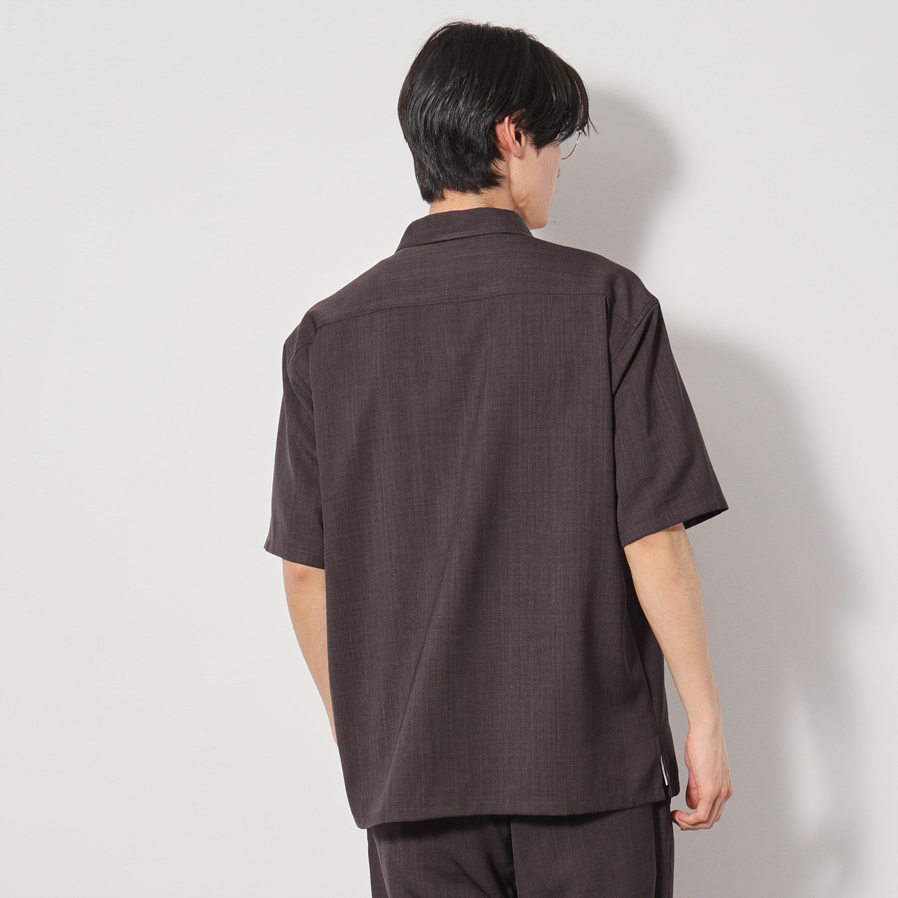 THE SHOP TK「ドライポリ 半袖シャツ　セットアップ可/吸水速乾/軽量/洗濯機OK」|シャツ・ブラウス|