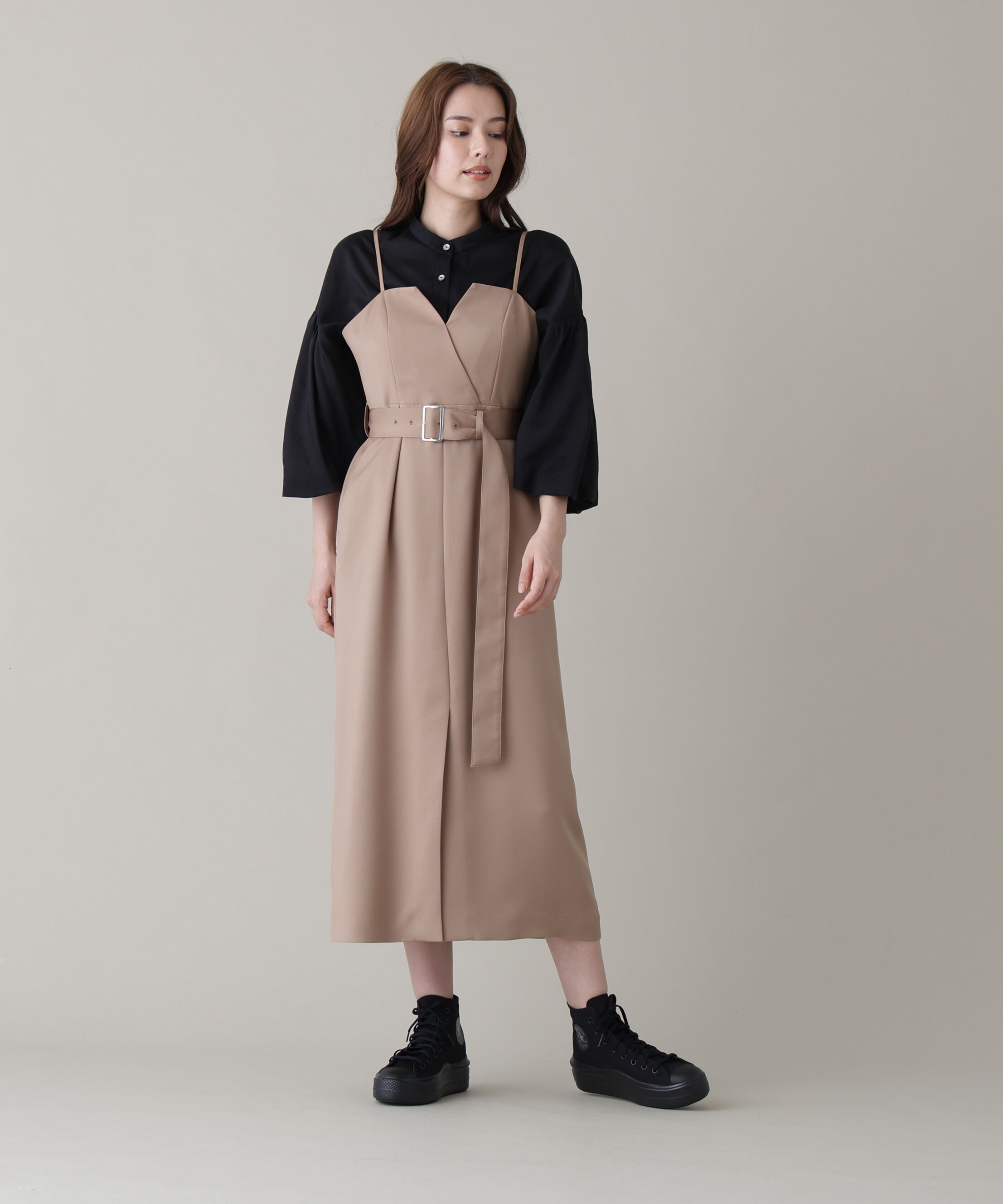 「［美香さん着用］ギャザーバルーンスリーブブラウス」|シャツ・ブラウス|
