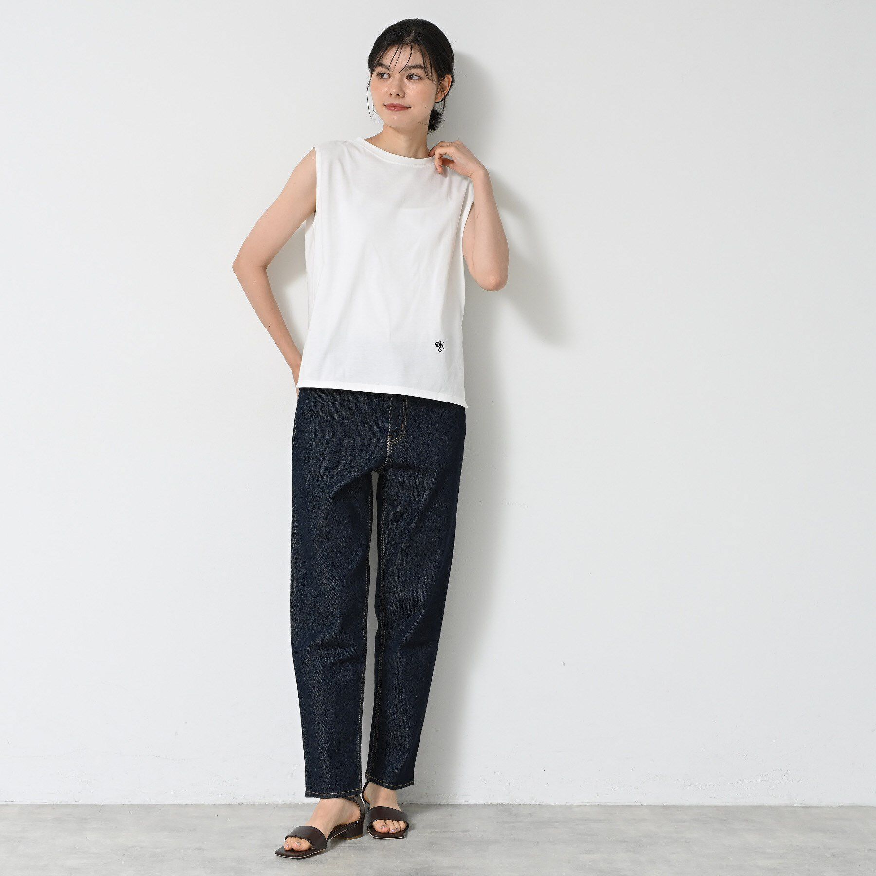 Dessin「【洗える】ノースリーブカットソー」|Tシャツ・カットソー|
