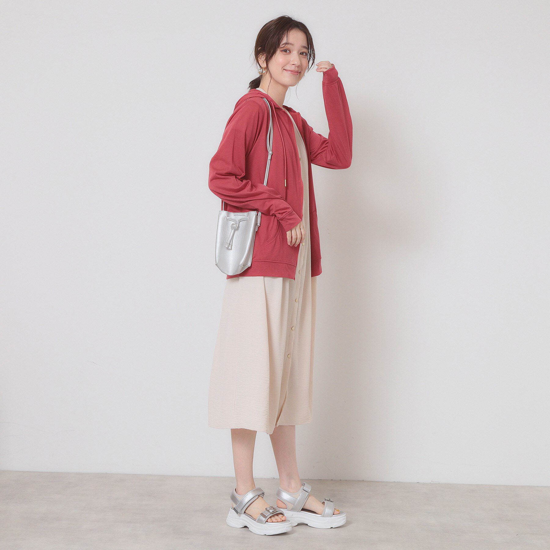 ITS&rsquo;DEMO「【定番人気／手洗い可／M・L展開】UVカットパーカ」|パーカー|