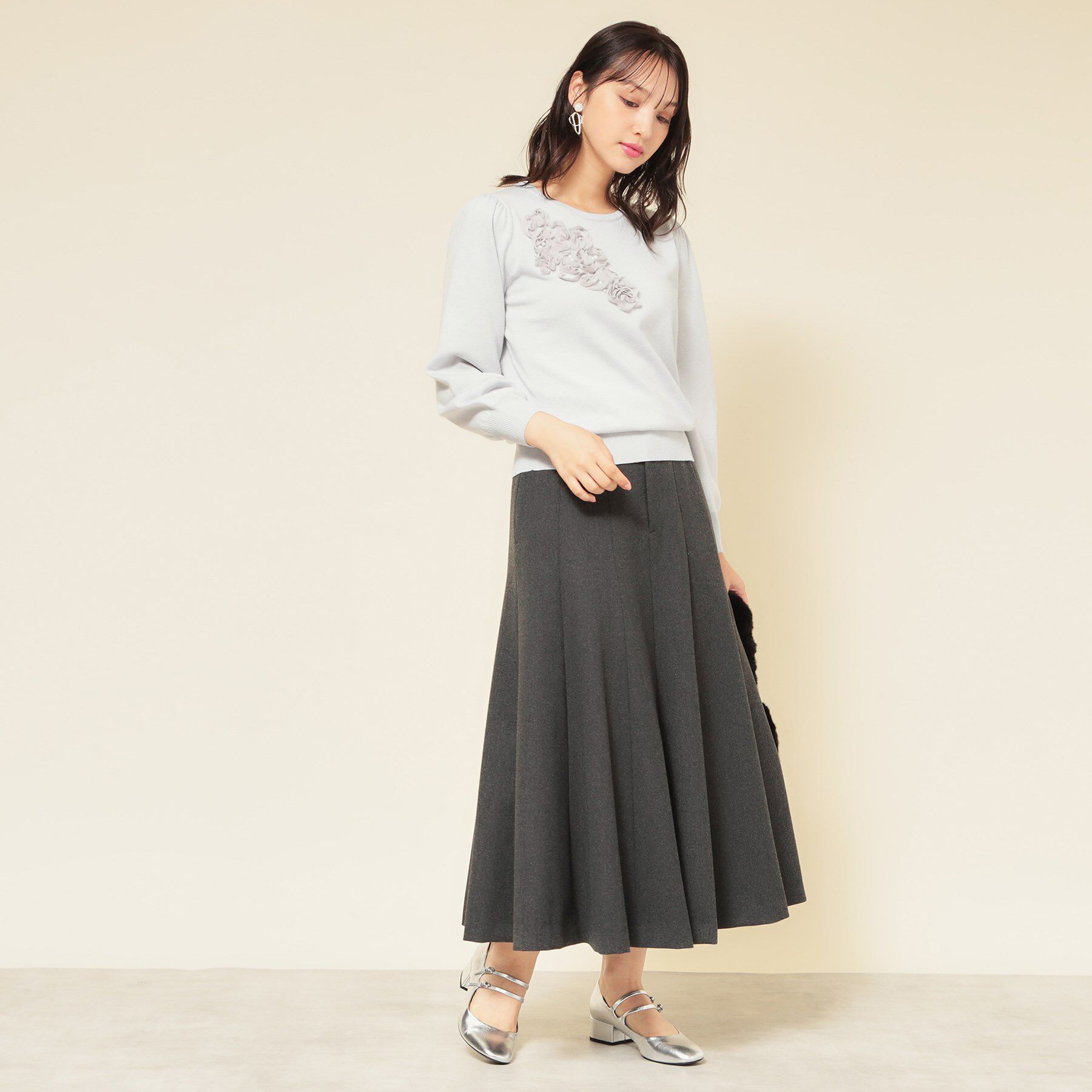 SunaUna「【COLLECTION LINE】フレアスカート」|スカート|