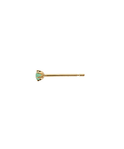 Samantha Tiara「K18 YG 一粒ストーンピアス ≪5月 誕生石≫」|ピアス|