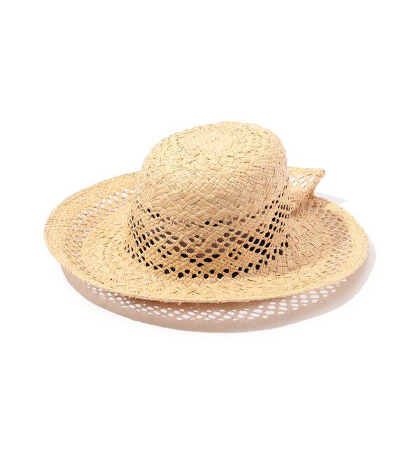 TOMORROWLAND GOODS「La Maison de Lyllis LAKE ハット」|ストローハット|43 ベージュ