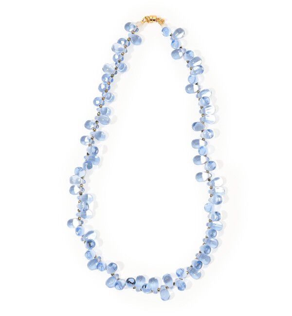 TOMORROWLAND GOODS「AGLAGLA Glass Beads ネックレス」|ネックレス|63 ライトブルー