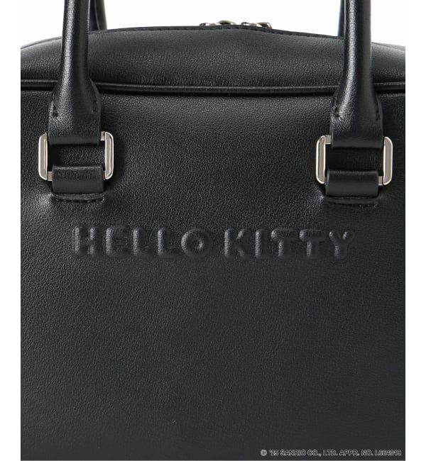 Spick and Span「《追加》HELLO KITTY S&S HASHIBAMI ミニボストンバッグ」|ボストンバッグ|