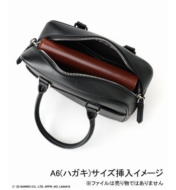 Spick and Span「《追加》HELLO KITTY S&S HASHIBAMI ミニボストンバッグ」|ボストンバッグ|