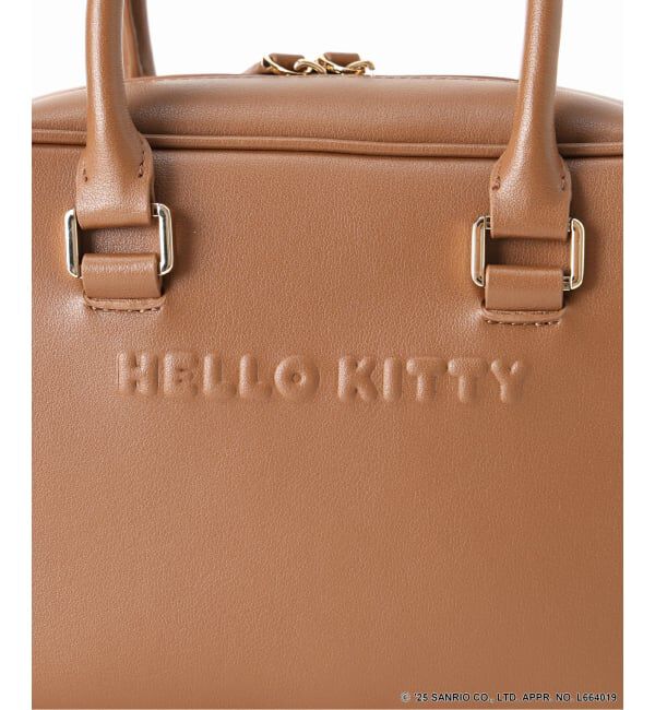Spick and Span「《追加》HELLO KITTY S&S HASHIBAMI ミニボストンバッグ」|ボストンバッグ|