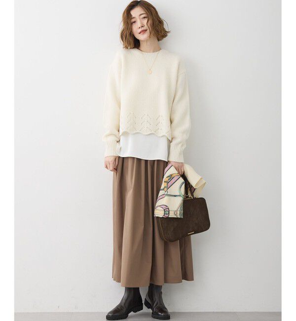 23区「【WEB&一部店舗限定】スエード ボストン バッグ」|ボストンバッグ|