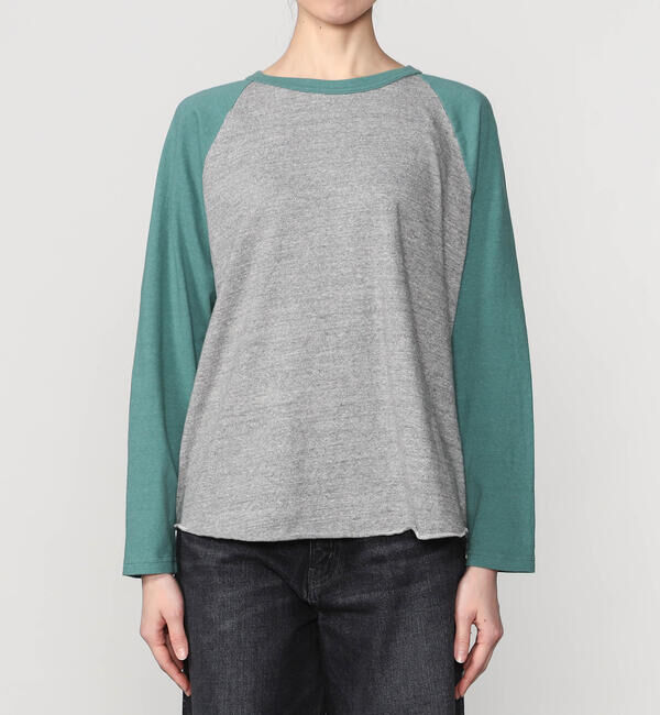  「FilMelange |〈別注〉ベースボール 長袖Tシャツ WOMEN」|Tシャツ・カットソー|