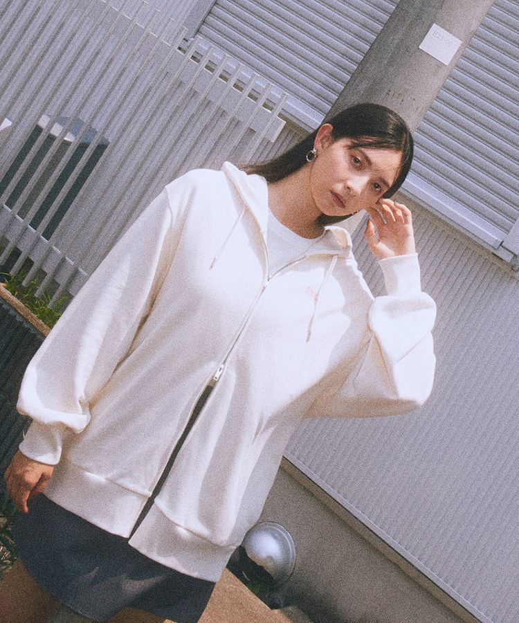 earth music&ecology「earth music&ecologyロゴZIPパーカー」|スウェット・ジャージ|
