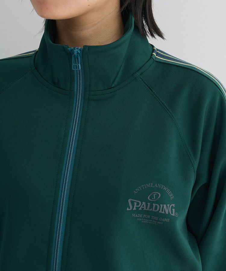 Green Parks「SPALDING別注 トラックジャケット」|ブルゾン・スタジャン|