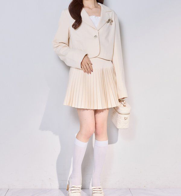  「【SMサイズ展開あり】細プリーツミニスカート/WEB限定リバイバル」|スカート|