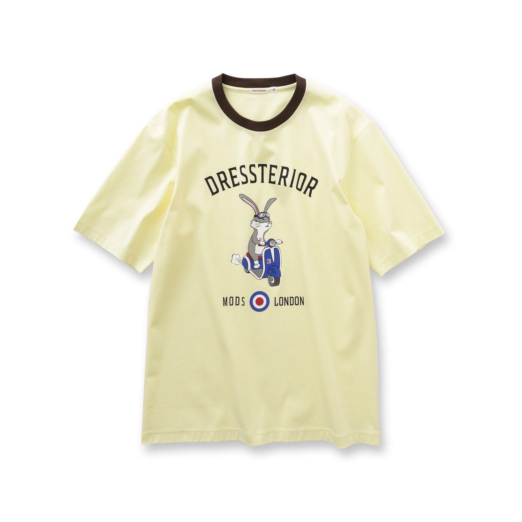 DRESSTERIOR「【接触冷感/抗菌防臭/消臭】ICE CLEAR COTTON ロンドンラビットTシャツ」|Tシャツ・カットソー|
