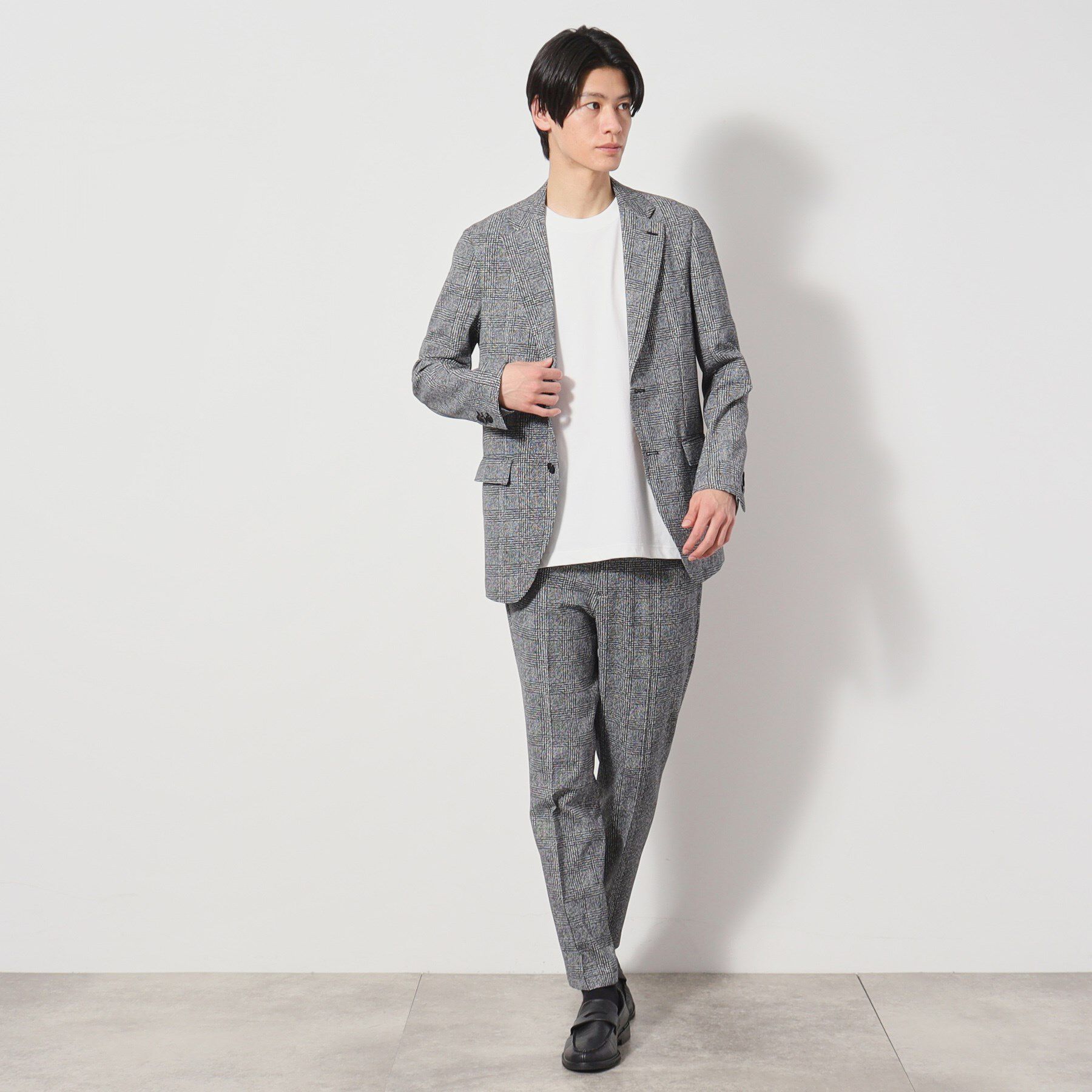 THE SHOP TK「【AVANT AIR】メッシュ ジャケット セットアップ可/洗濯機OK/ストレッチ/シワになりにくい」|テーラードジャケット|