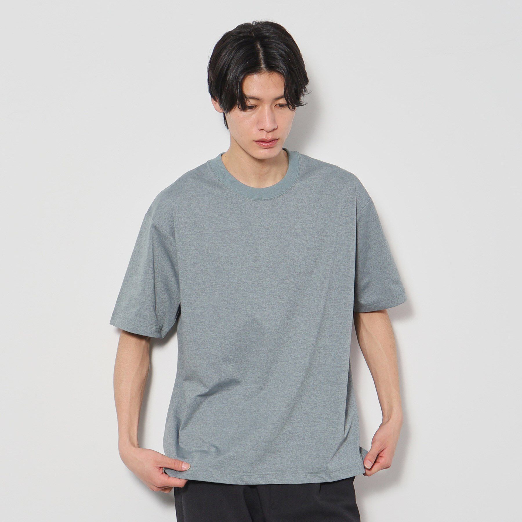 THE SHOP TK「PERFECTEE/パーフェクティー　接触冷感/吸水速乾/UVカット/防シワ/洗濯機OK」|Tシャツ・カットソー|