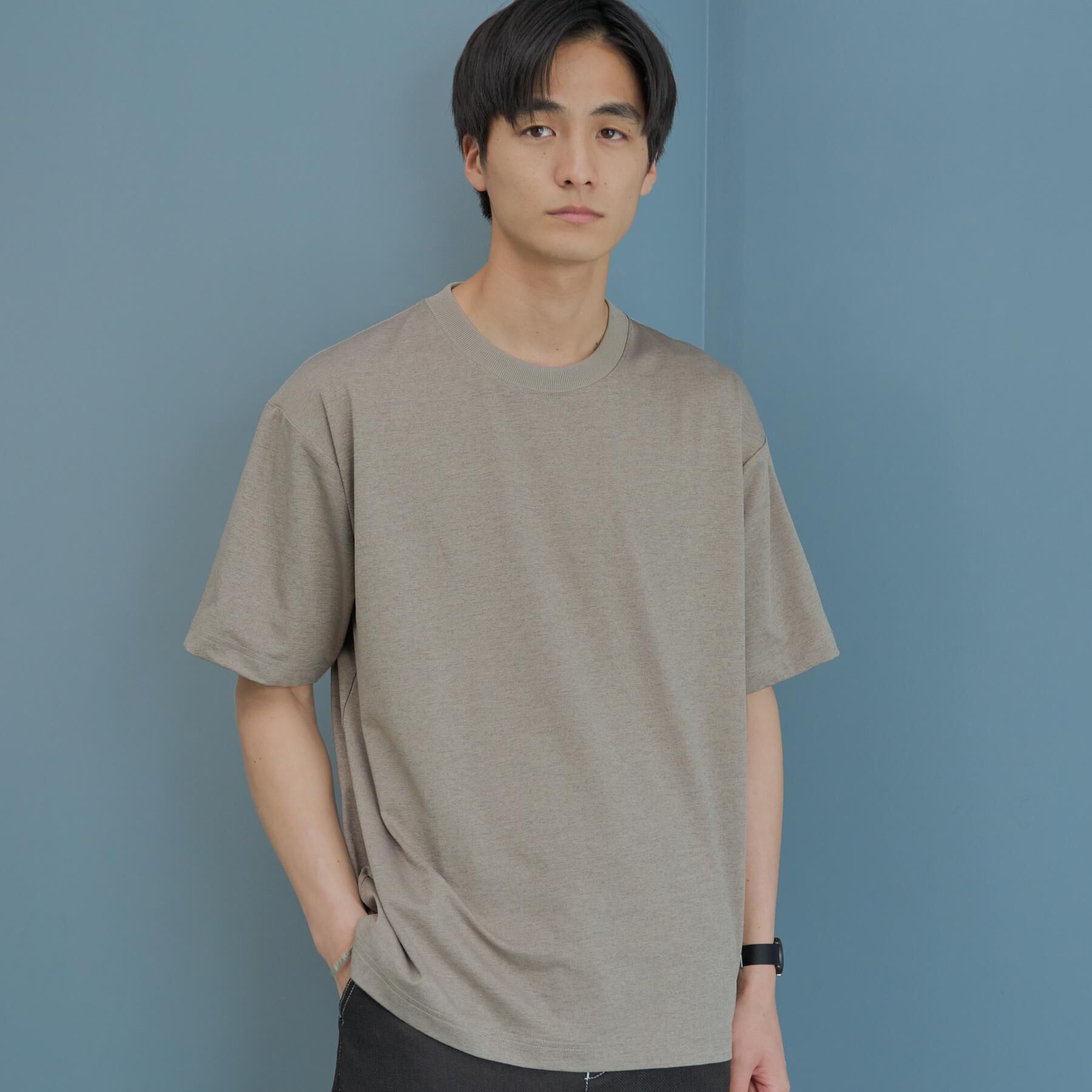 THE SHOP TK「PERFECTEE/パーフェクティー　接触冷感/吸水速乾/UVカット/防シワ/洗濯機OK」|Tシャツ・カットソー|