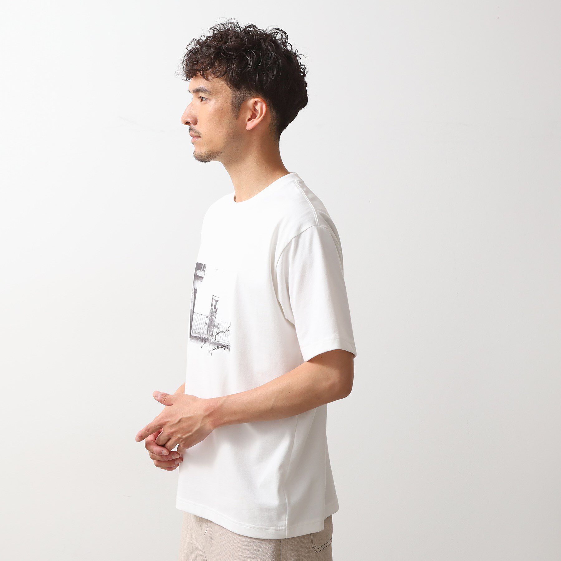 THE SHOP TK「【旅するTシャツ】フォトプリント 洗濯機OK/サスティナブル」|Tシャツ・カットソー|