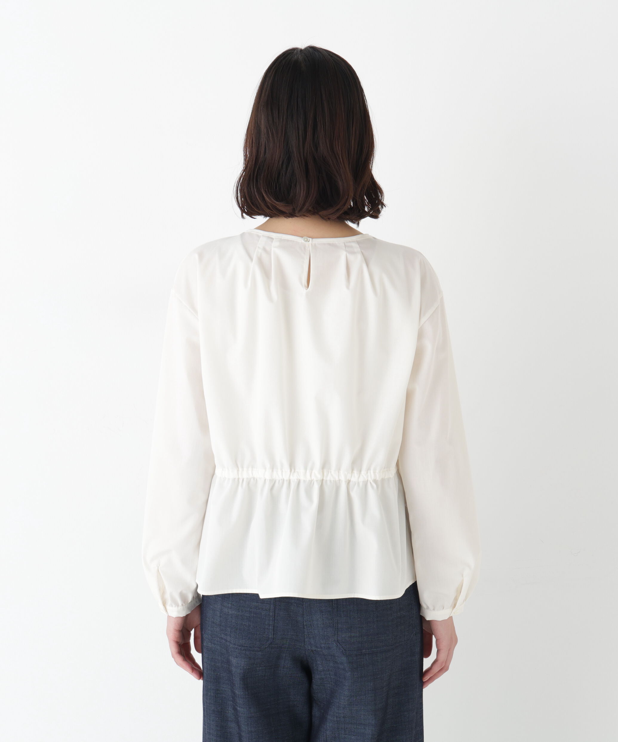  「◆《ウォッシャブル》ドッキングドロストカットソー」|Tシャツ・カットソー|