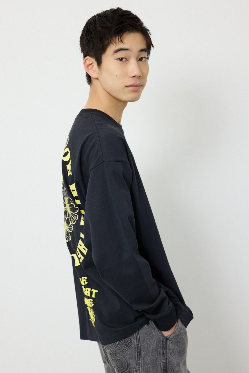 RODEO CROWNS「サークルフラワー長袖Tシャツ」|Tシャツ・カットソー|