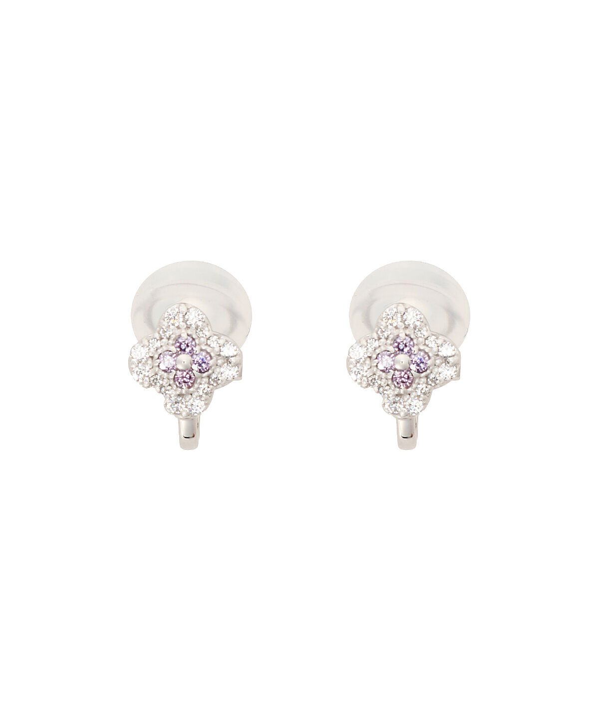 Samantha Tiara「フラワーモチーフ イヤリング」|イヤリング|SILVER rhodiumﾒｯｷ
