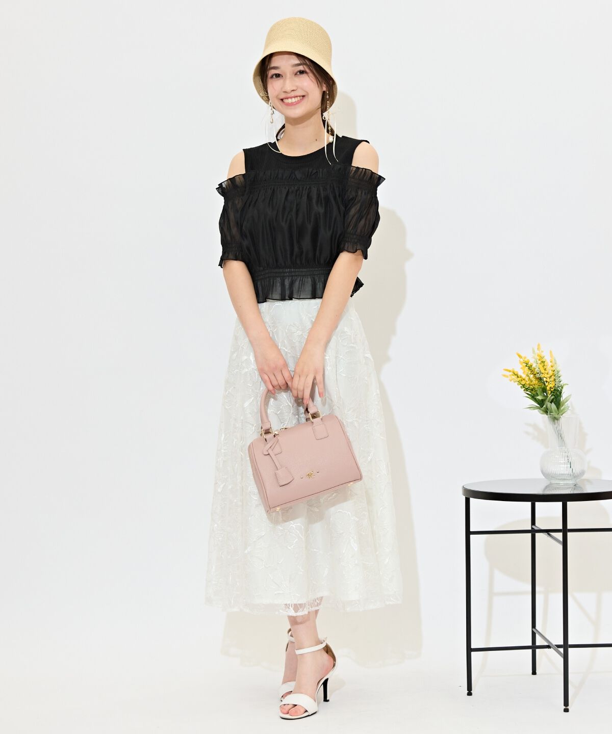 WILLSELECTION「レイヤード風オフショルカットトップス」|Tシャツ・カットソー|