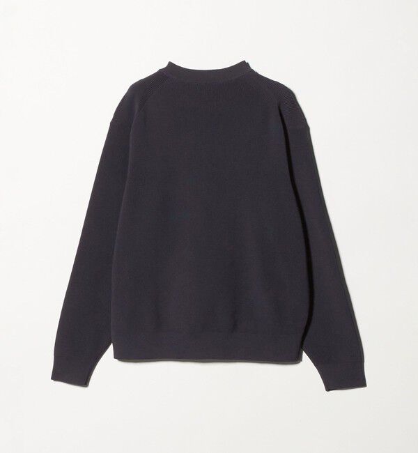 UNITED ARROWS「コットン/ポリエステル アゼ クルーネックニット」|ニット・セーター|