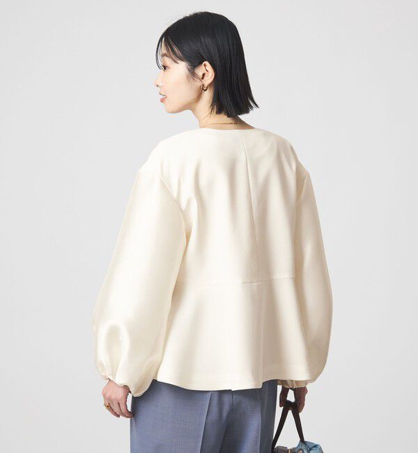 UNITED ARROWS green label relaxing「［size SHORTあり］fleurie(フルリー) フォルム ジャケット 2」|ノーカラージャケット|