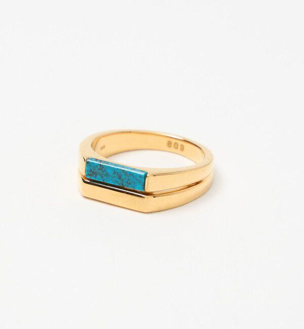 BEAUTY&YOUTH UNITED ARROWS「＜eoa＞ストーン ダブル リング」|リング|