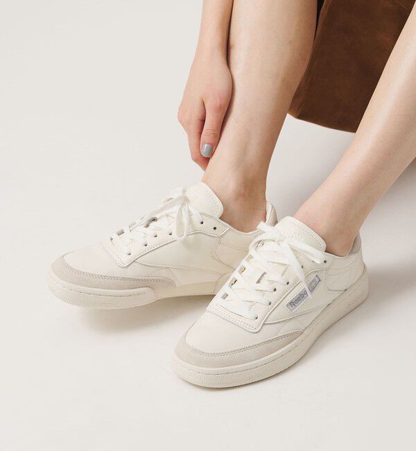 BEAUTY&YOUTH UNITED ARROWS「【別注】＜Reebok＞CLUB C 85 Vintage スニーカー」|スニーカー|OFF WHITE