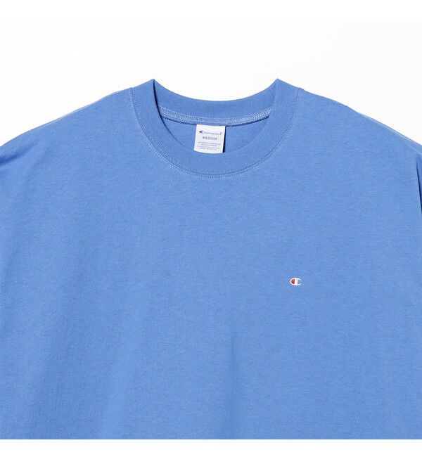 BEAMS「【別注】Champion / Fake In T-Shirt」|Tシャツ・カットソー|