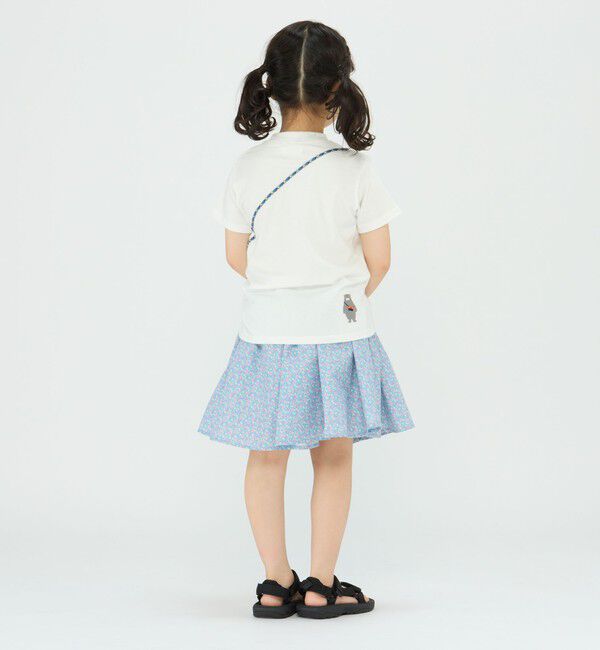 SHIPS Colors 「SHIPS Colors:〈洗濯機可能〉フラワー プリント ガウチョ パンツ(80~130cm)」|キュロット|