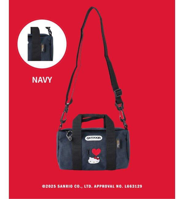 OUTDOOR PRODUCTS Usual Things「HELLO KITTY 別注 230 ROLLBOSTON SMALL」|ショルダー・メッセンジャー|
