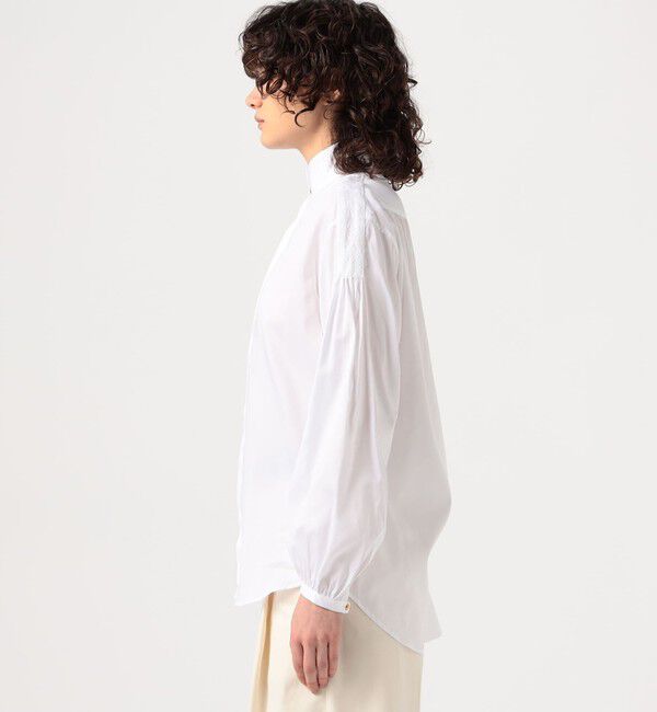 TOMORROWLAND BUYING WEAR「BOURRIENNE POETESSE コットンシャツ」|シャツ・ブラウス|